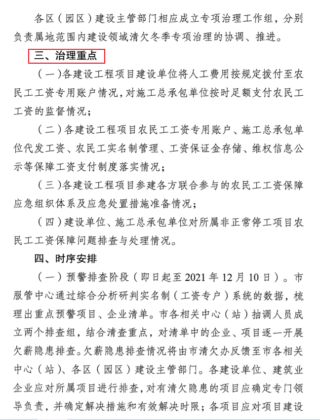 南京：即日起開展2021年建設領(lǐng)域清欠冬季專項治理！處罰：通報、限制、暫停承攬新工程！