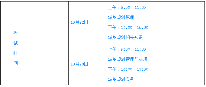 重要通知！！注冊(cè)城鄉(xiāng)規(guī)劃師——10月考試時(shí)間確定