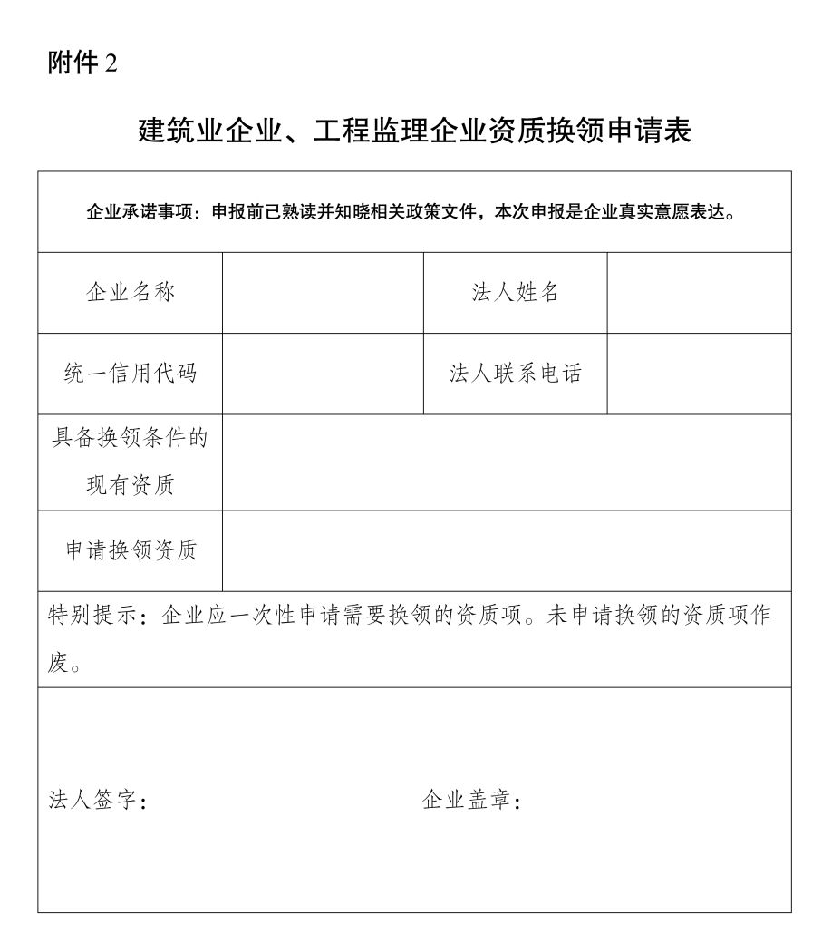 建筑業(yè)企業(yè)、工程監(jiān)理企業(yè)資質(zhì)換領(lǐng)申請表.png